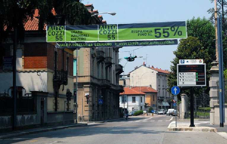 LEGNANO - PALO 164 - S.S. Sempione ang. via Savonarola