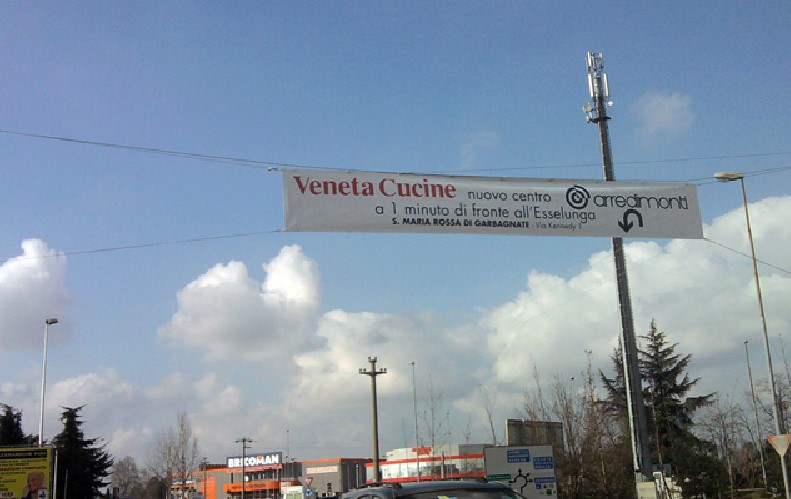 GARBAGNATE MILANESE - PALO 64 - Varesina/Via Peloritana c/o Rondò Vivaio Banfi